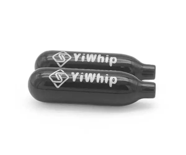 black 8g whipped cream chargers